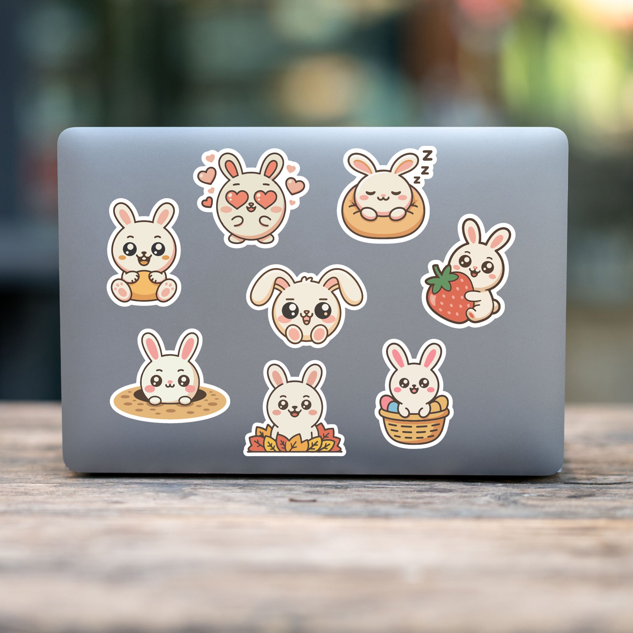 Kawaii Bunny Stickers | 50+ Stickers