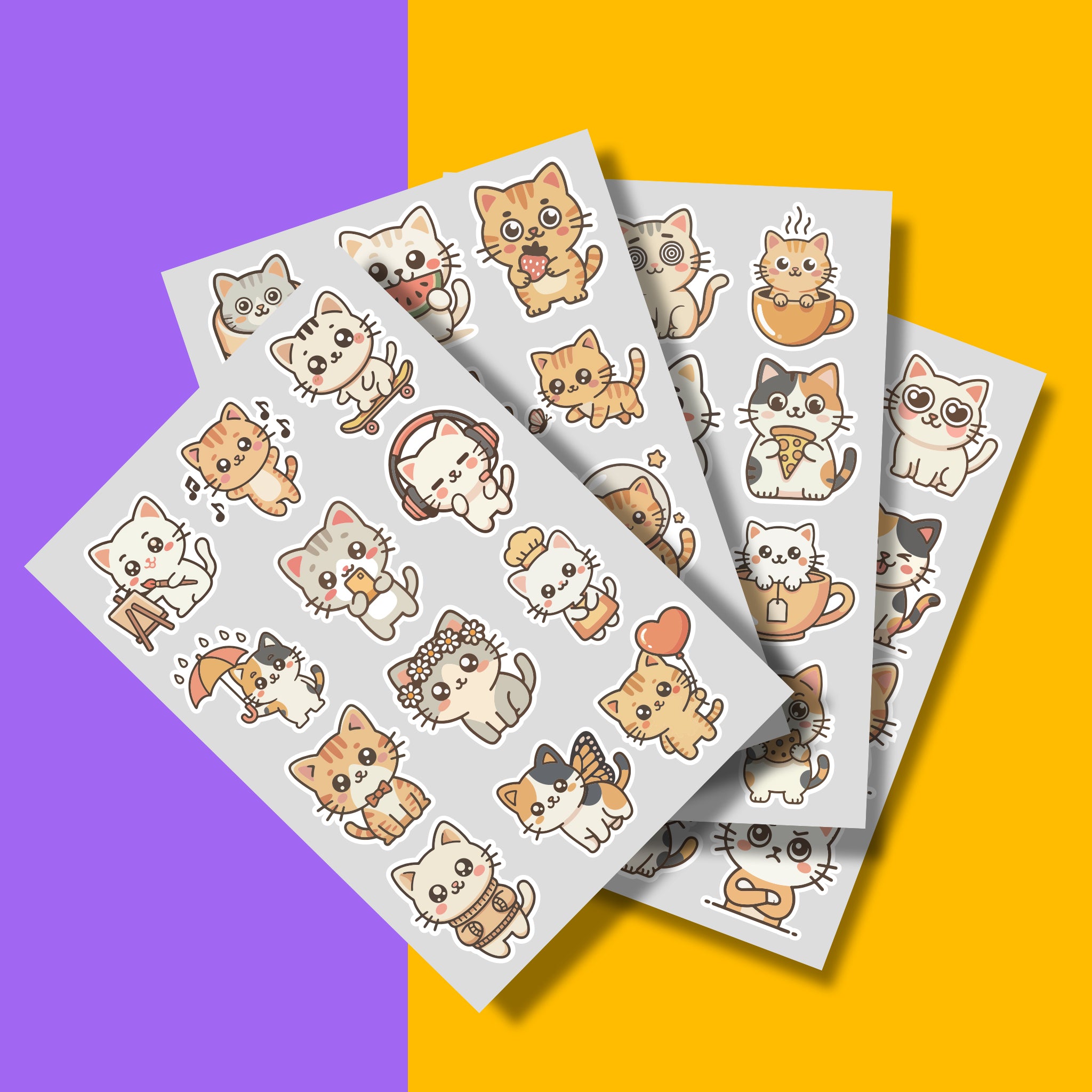 Kawaii Cat Stickers